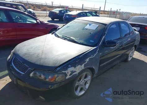 2002 Nissan Sentra Se-R Spec V из США, поврежденный, VIN 3N1AB51D02L706598
